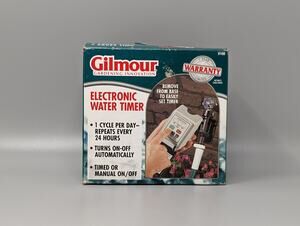 Gilmour Electronic Water Timer 9100 Automatic Grass Lawn Watering System Garden